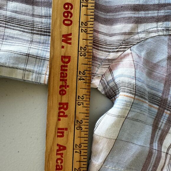 Tommy Bahama Mens Relax Linen Short Sleeve Shirt Large - Picture 10 of 12